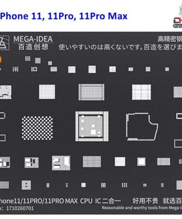 Stencil Mega iDea For iPhone 11, 11 Pro, 11 Pro max