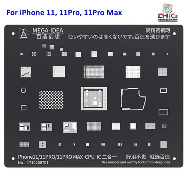 Stencil Mega iDea For iPhone 11, 11 Pro, 11 Pro max - Image 2