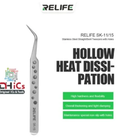 Curved Tweezer Relife SK-15