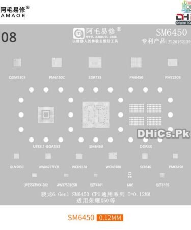 SM6450 Stencil For SM6450 CPU
