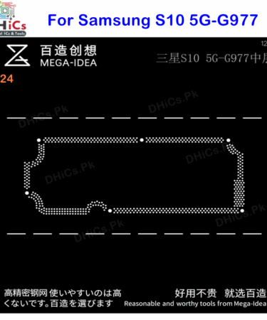 Samsung S10 5G-G977 Middle Layer Reballing Stencil