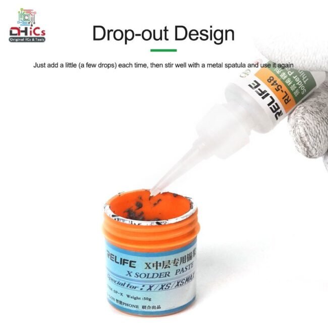 RELIFE Solder Paste Thinner RL-548 - Image 3