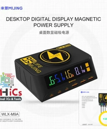 Mijing WLX-M9A Desktop Wireless Charger Suitable for Multi-device Wired/wireless