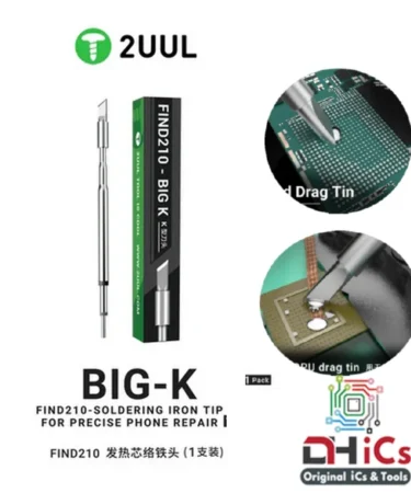 2UUL FD11 Big-K Soldering Iron Tip for C210 Soldering Station (1 Pack)
