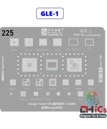 AMAOE GLE-1 Stencil For Google Pixel 6Pro Google Tensor CPU