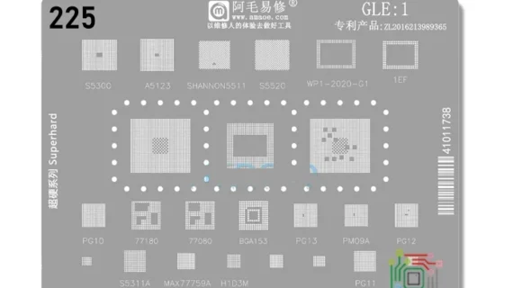 AMAOE GLE-1 Stencil For Google Pixel 6Pro Google Tensor CPU