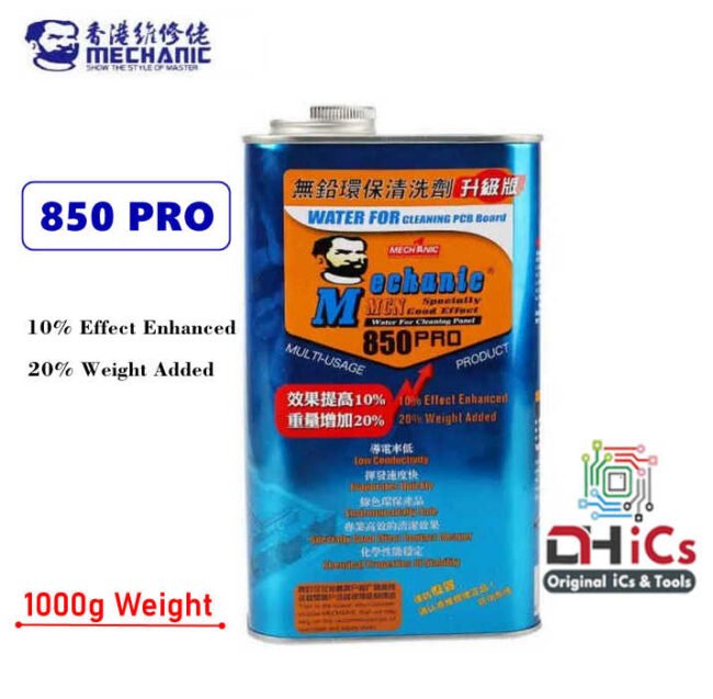 MECHANIC 850 PRO Board Cleaning Liquid 20% Weight Added + 10% Efficiency Enhanced