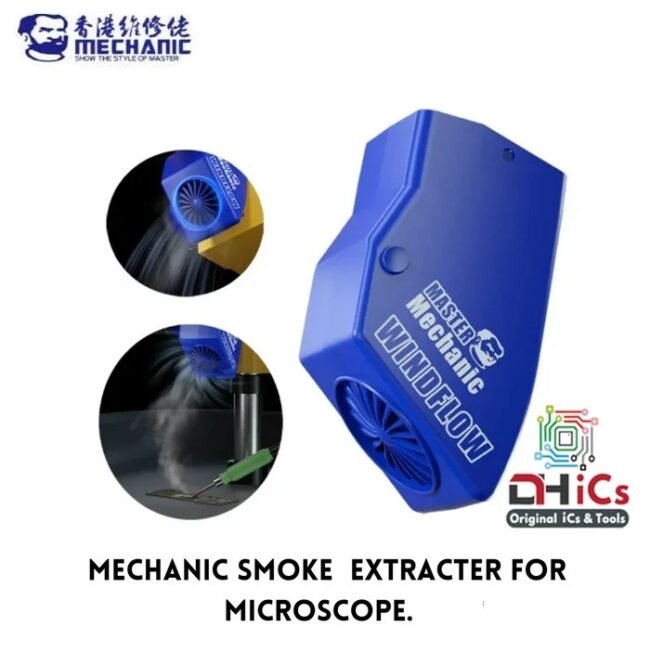 MECHANIC WIND FLOW Microscope Fume Extraction, Smoke Exhaust Fan