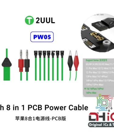 2UUL PW05 PCB Power Boot Cable for iPhone 8 - 16 Pro Max