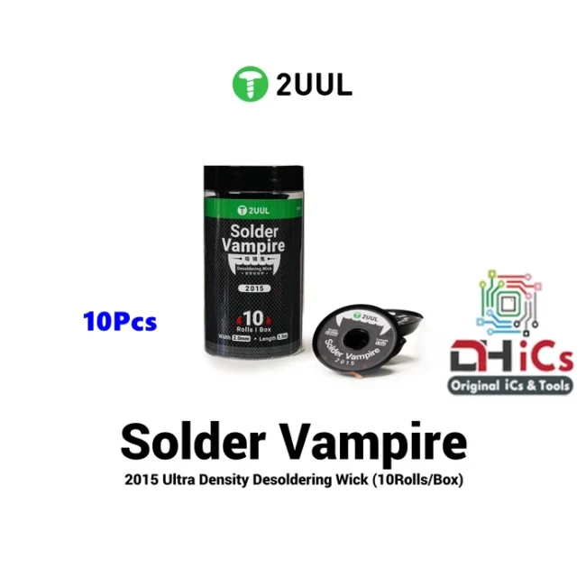 2UUL DW15 Solder Vampire Desoldering Wick 2015 10Rolls/BOX
