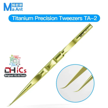 MAANT TA-2 Titanium Curved Tweezer