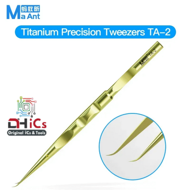 MAANT TA-2 Titanium Curved Tweezer