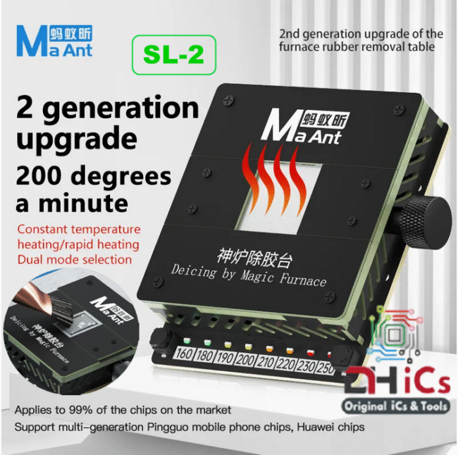 MaAnt SL-2 CPU Heating Platform Magical Degumming Station