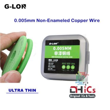 G-LON Diameter 0.005mm Ultra-fine Uninsulated Copper Wire Length 100M