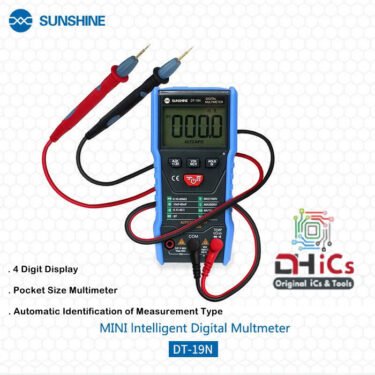 SUNSHINE DT-19N Professional Intelligent Mobile Phone Repair Specific Mini Digital Multimeter