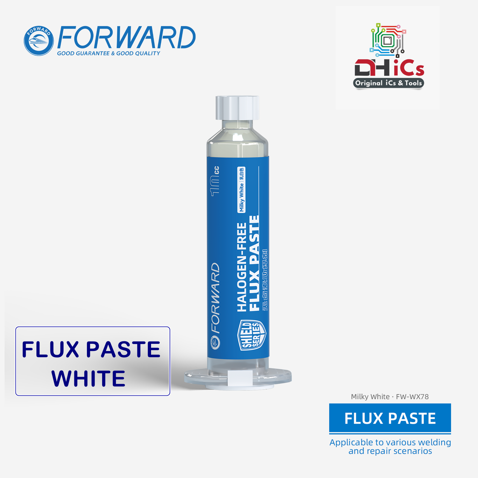 Halogen Free Flux Paste (Milky White)