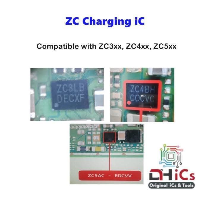 ZC3xx, ZC4xx, ZC5xx Charging ic